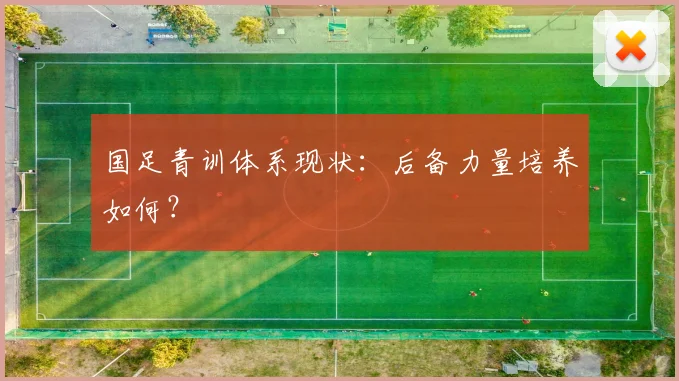 国足青训体系现状：后备力量培养如何？
